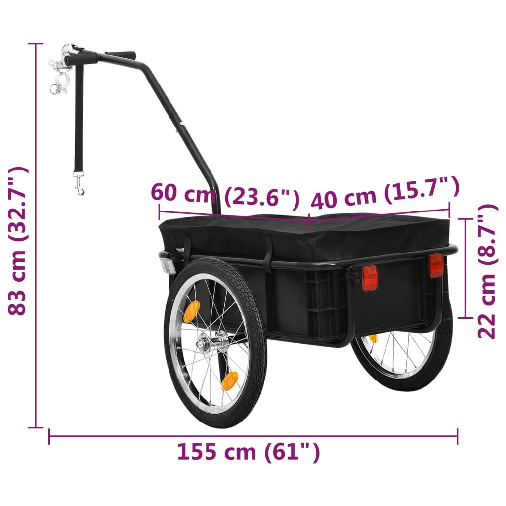8718475718116_g_en_hd_9 vidaXL Bike Trailer/Hand Wagon 155x60x83 cm Steel Black - Image 10