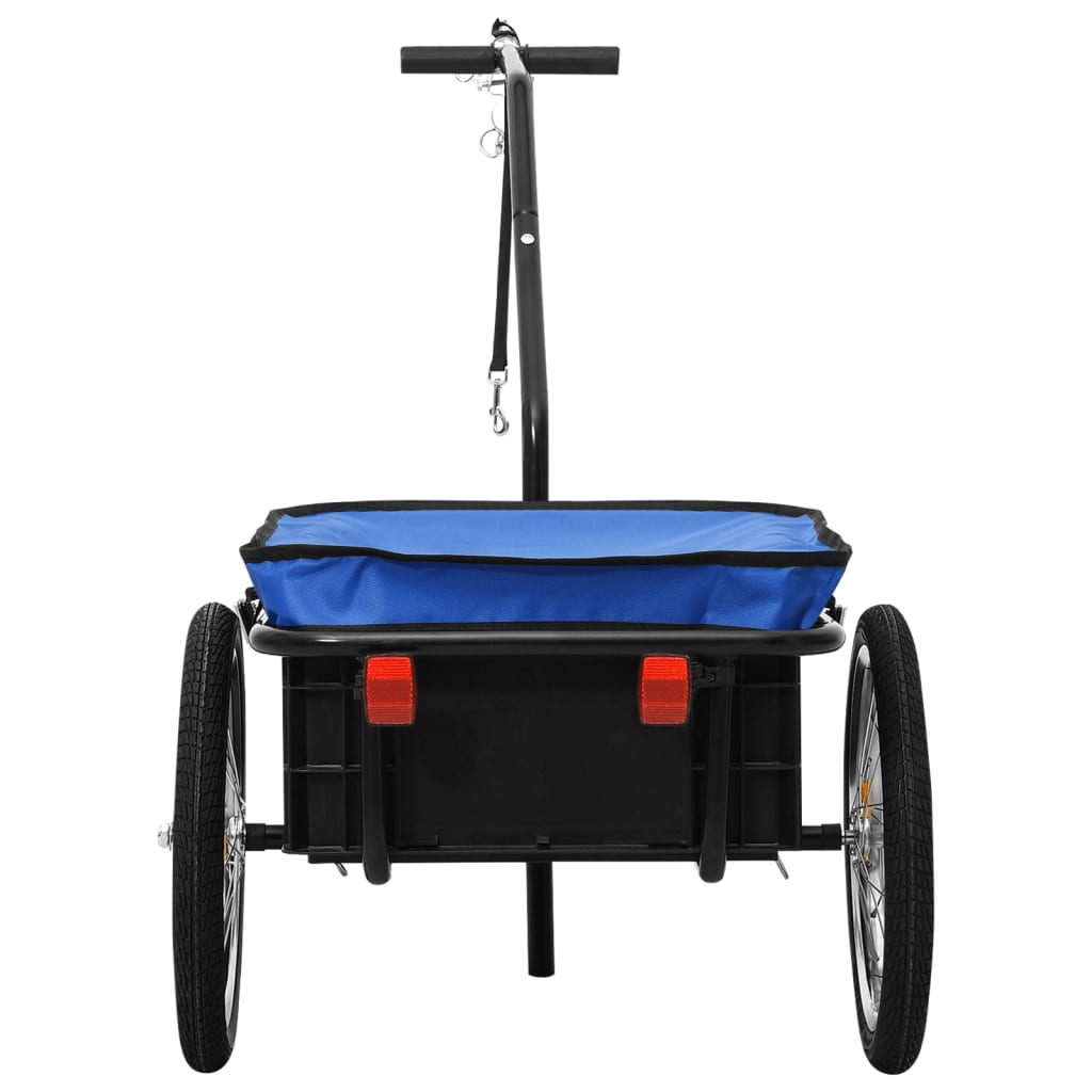 8718475718123_g_en_hd_3 vidaXL Bike Trailer/Hand Wagon 155x60x83 cm Steel Blue - Image 4