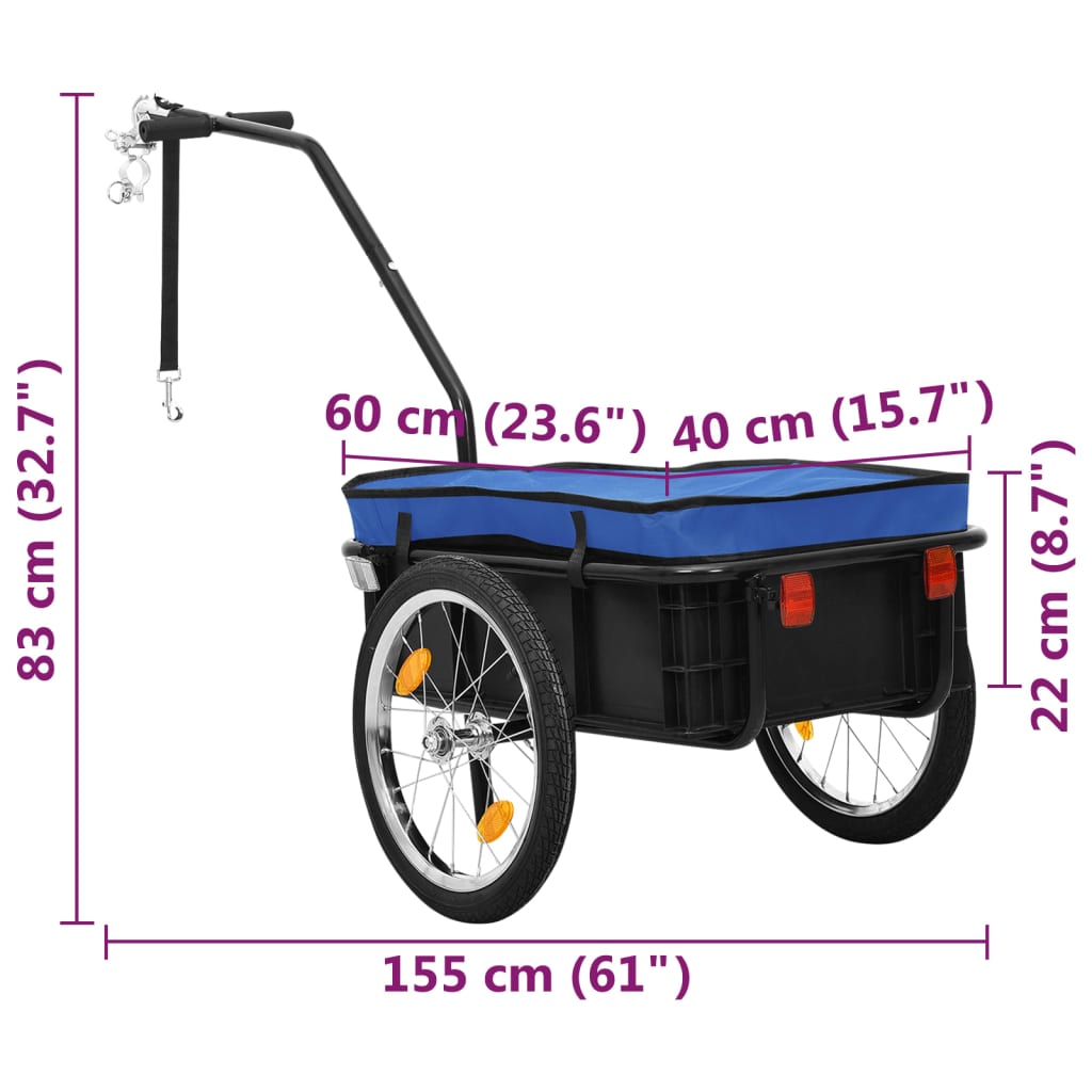 8718475718123_g_en_hd_9 vidaXL Bike Trailer/Hand Wagon 155x60x83 cm Steel Blue - Image 10