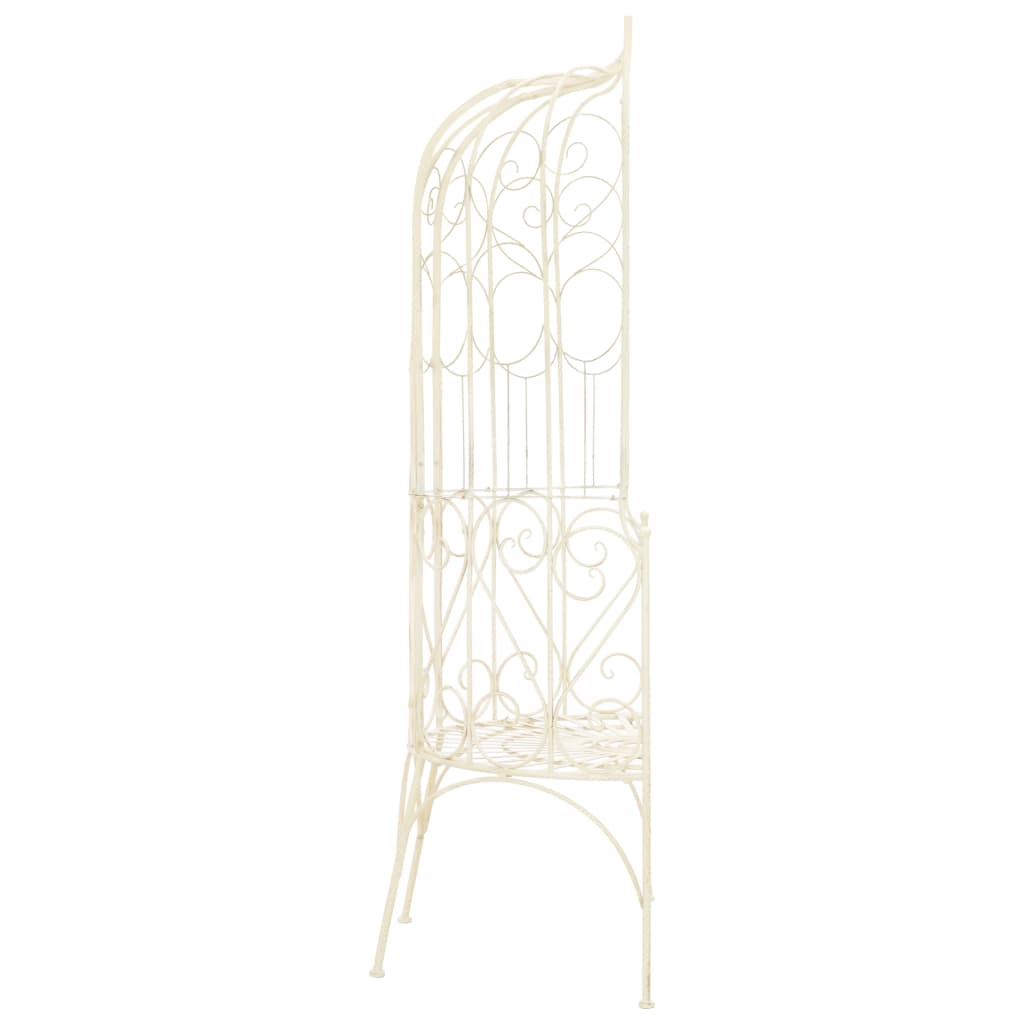 8718475718765_g_en_hd_2 vidaXL Garden Bench 95 cm Iron Antique White - Image 3