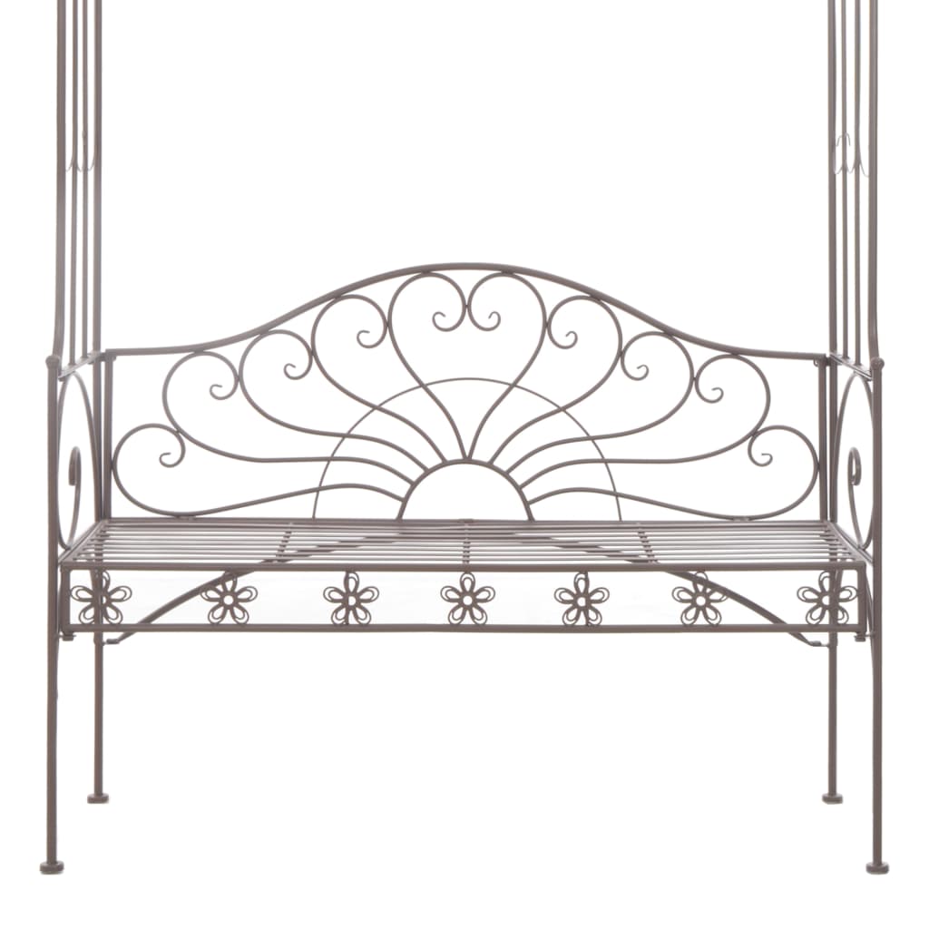 8718475718796_g_en_hd_4 vidaXL Garden Bench 122 cm Iron Antique Brown - Image 5