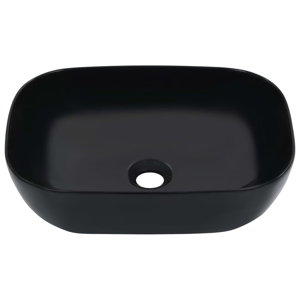 8718475719946_g_en_hd_1 vidaXL Wash Basin 45,5x32x13 cm Ceramic Black - Image 2
