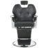 vidaXL Barber Chair Black 72x68x98 cm Faux Leather - Image 2