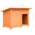 vidaXL Dog Cage Solid Pine & Fir Wood 120x77x86 cm - Image 12