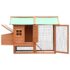 vidaXL Chicken Cage Solid Pine & Fir Wood 170x81x110 cm - Image 3