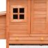 vidaXL Chicken Cage Solid Pine & Fir Wood 170x81x110 cm - Image 7