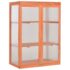 vidaXL Greenhouse Wood 75x47x109 cm