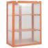 vidaXL Greenhouse Wood 75x47x109 cm - Image 7