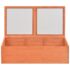 vidaXL Greenhouse Wood 100x50x34 cm - Image 4