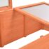 vidaXL Greenhouse Wood 100x50x34 cm - Image 8