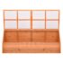 vidaXL Greenhouse Wood 180x57x62 cm - Image 3