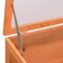 vidaXL Greenhouse Wood 180x57x62 cm - Image 5