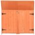vidaXL Garden Storage Shed 128x42x91 cm Wood - Image 3