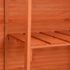 vidaXL Garden Storage Shed 128x42x91 cm Wood - Image 9