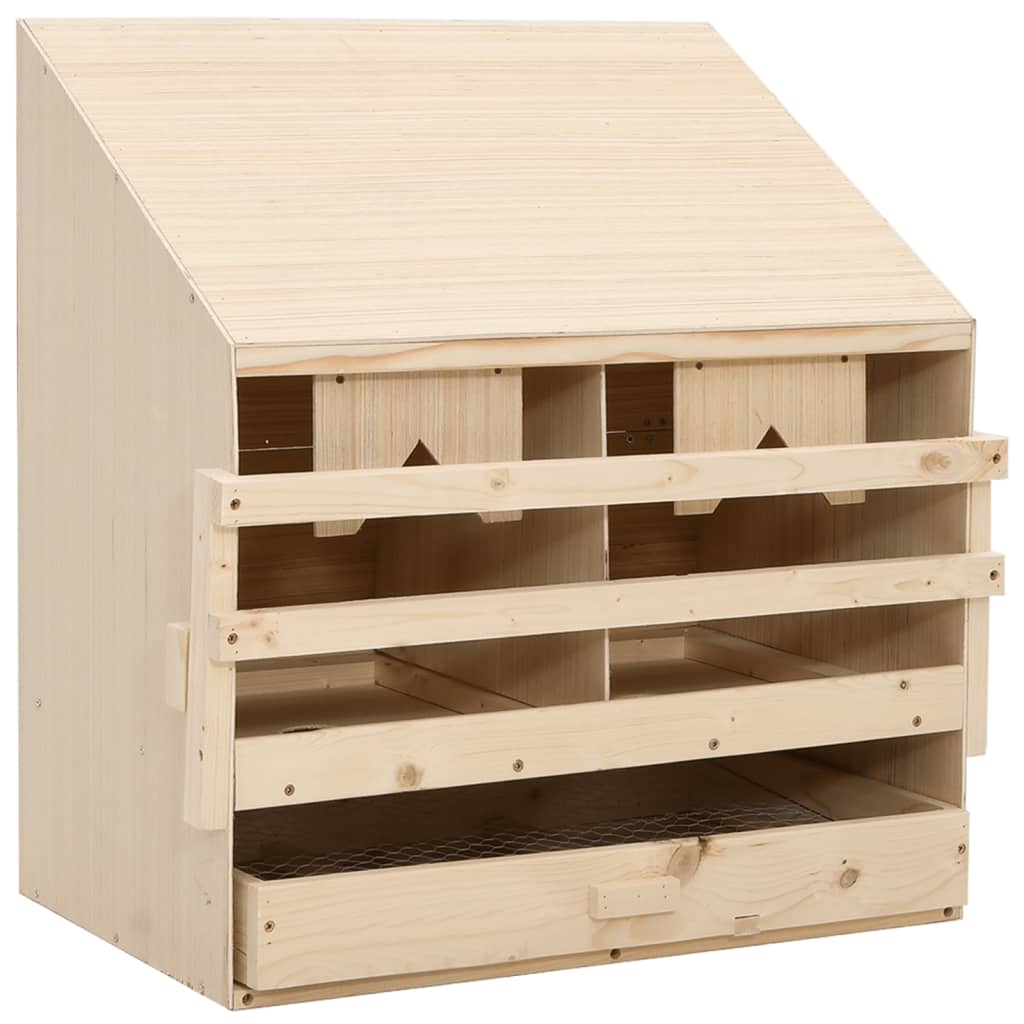 8718475721338_g_en_hd_1 vidaXL Chicken Laying Nest 2 Compartments 63x40x65 cm Solid Pine Wood - Image 2