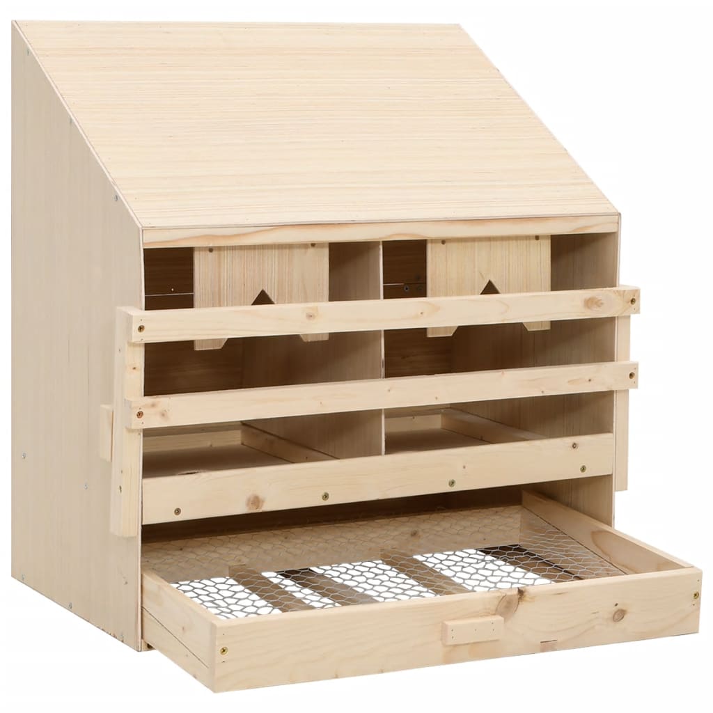 8718475721338_g_en_hd_2 vidaXL Chicken Laying Nest 2 Compartments 63x40x65 cm Solid Pine Wood - Image 3