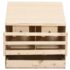 vidaXL Chicken Laying Nest 2 Compartments 63x40x65 cm Solid Pine Wood - Image 5