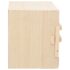 vidaXL Chicken Laying Nest 2 Compartments 63x40x45 cm Solid Pine Wood - Image 6
