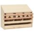 vidaXL Chicken Laying Nest 3 Compartments 72x33x54 cm Solid Pine Wood - Image 4