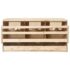 vidaXL Chicken Laying Nest 3 Compartments 72x33x38 cm Solid Pine Wood - Image 2
