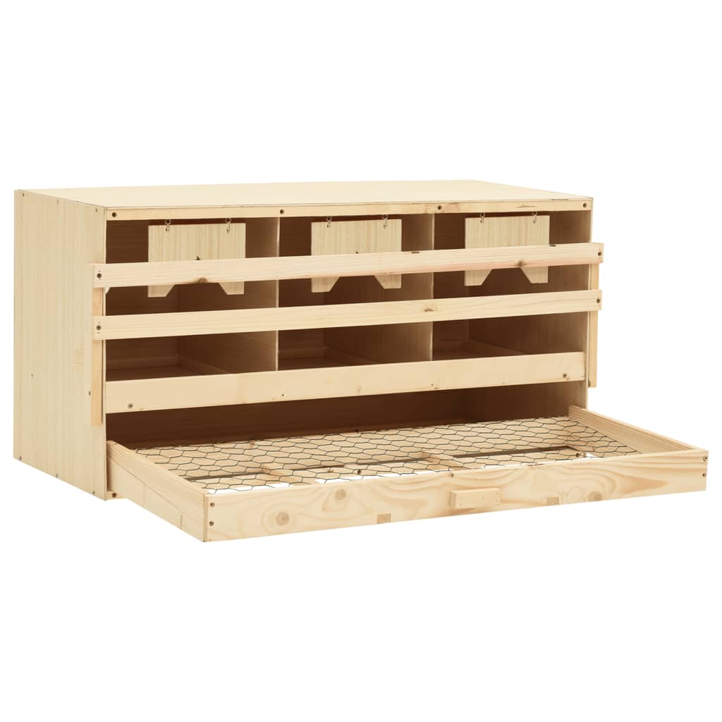 8718475721369_g_en_hd_3 vidaXL Chicken Laying Nest 3 Compartments 72x33x38 cm Solid Pine Wood - Image 4