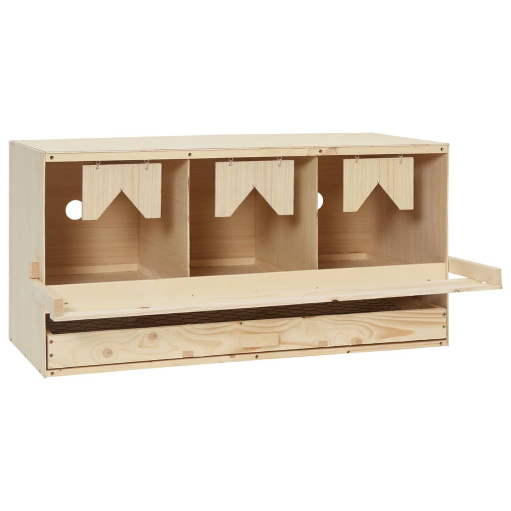 8718475721369_g_en_hd_4 vidaXL Chicken Laying Nest 3 Compartments 72x33x38 cm Solid Pine Wood - Image 5