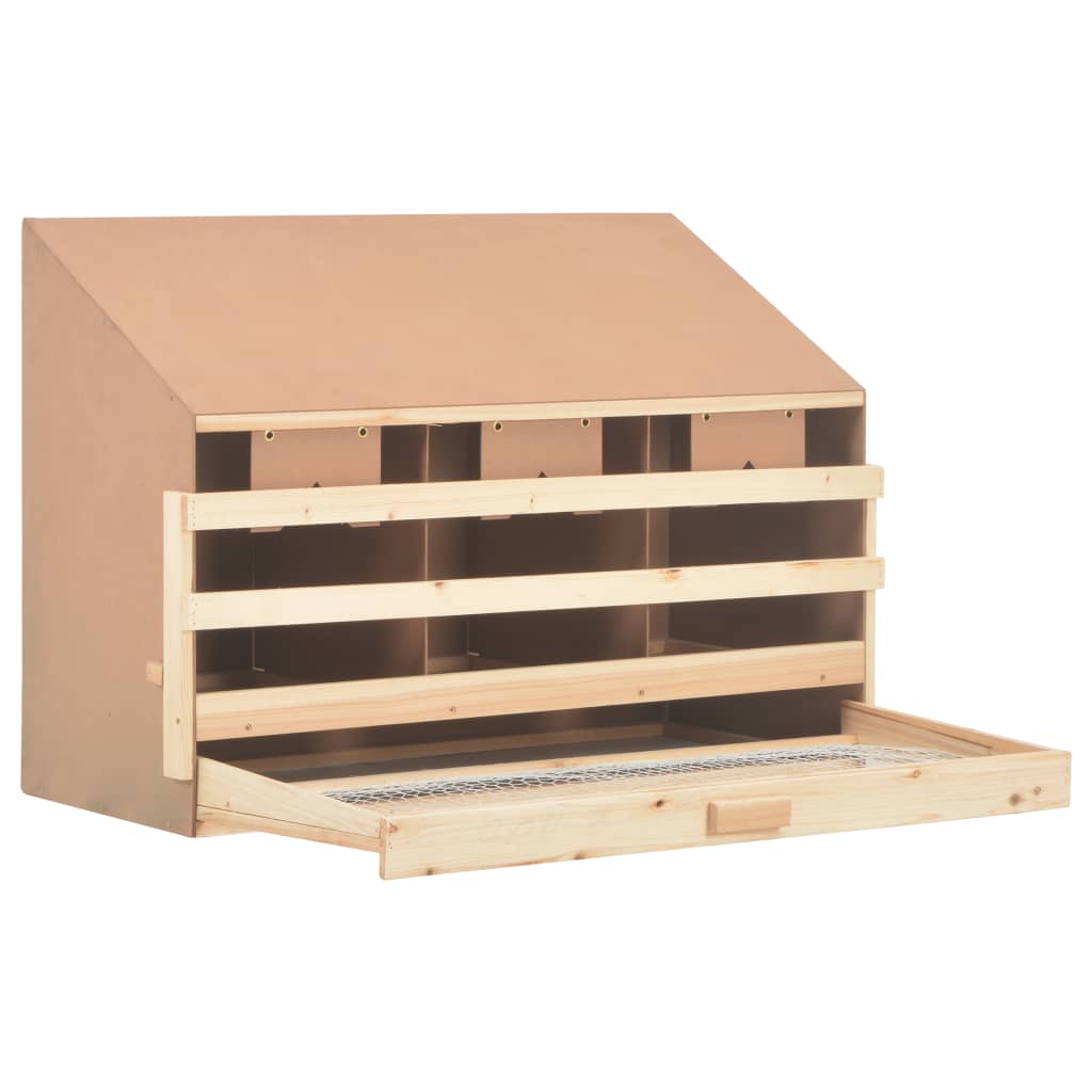 8718475721376_g_en_hd_3 vidaXL Chicken Laying Nest 3 Compartments 93x40x65 cm Solid Pine Wood - Image 4