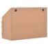 vidaXL Chicken Laying Nest 3 Compartments 93x40x65 cm Solid Pine Wood - Image 7