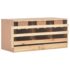 vidaXL Chicken Laying Nest 3 Compartments 96x40x45 cm Solid Pine Wood - Image 2