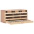 vidaXL Chicken Laying Nest 3 Compartments 96x40x45 cm Solid Pine Wood - Image 3