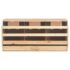 vidaXL Chicken Laying Nest 3 Compartments 96x40x45 cm Solid Pine Wood - Image 5