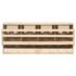 vidaXL Chicken Laying Nest 4 Compartments 106x40x45 cm Solid Pine Wood - Image 2