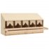 vidaXL Chicken Laying Nest 5 Compartments 117x33x54 cm Solid Pine Wood - Image 3
