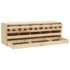 vidaXL Chicken Laying Nest 5 Compartments 117x33x38 cm Solid Pine Wood - Image 4