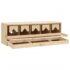 vidaXL Chicken Laying Nest 5 Compartments 117x33x38 cm Solid Pine Wood - Image 5
