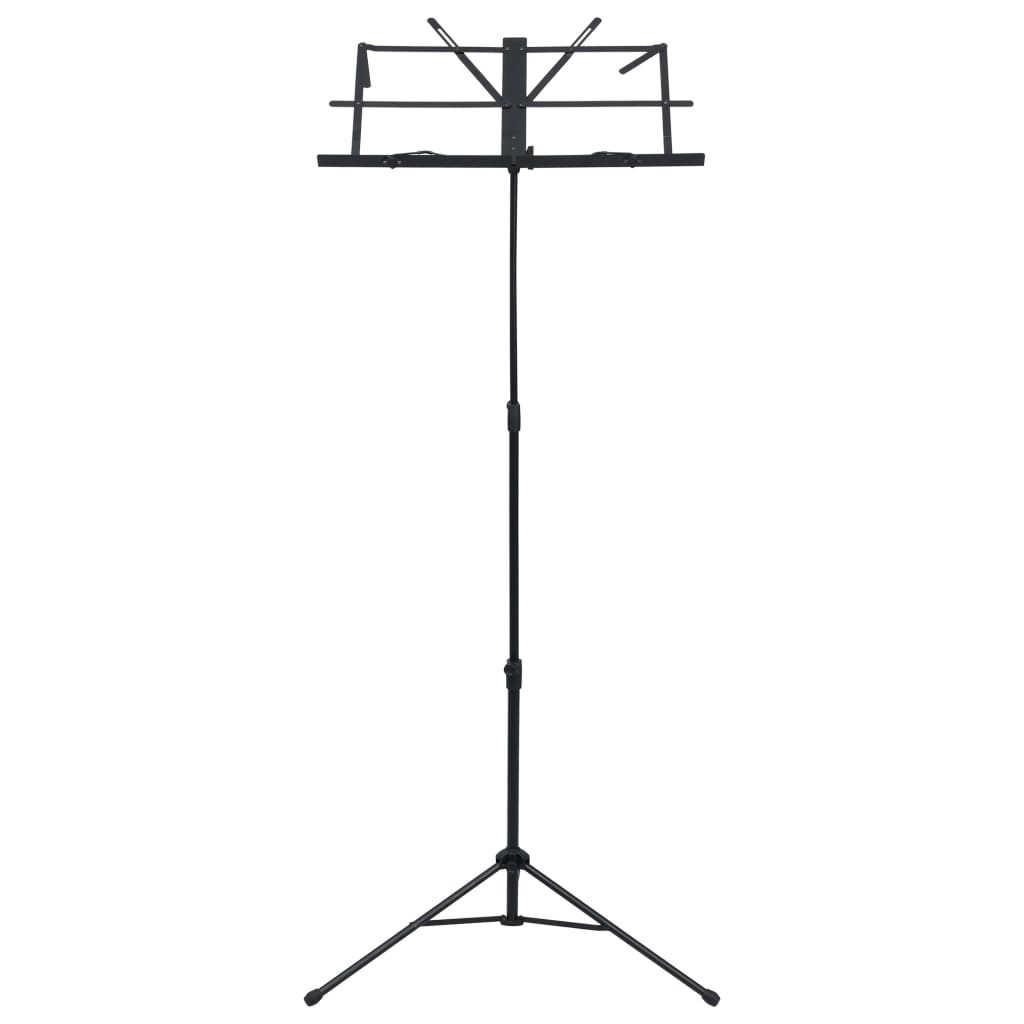 8718475722045_g_en_hd_2 vidaXL Music Book Stand Black Steel - Image 3