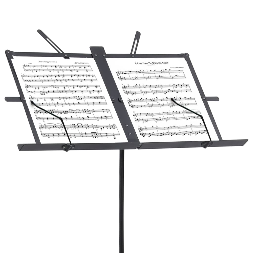 8718475722045_g_en_hd_5 vidaXL Music Book Stand Black Steel - Image 6