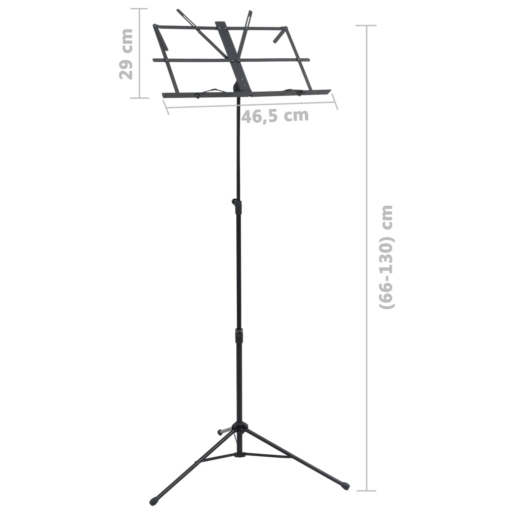 8718475722045_g_en_hd_8 vidaXL Music Book Stand Black Steel - Image 9