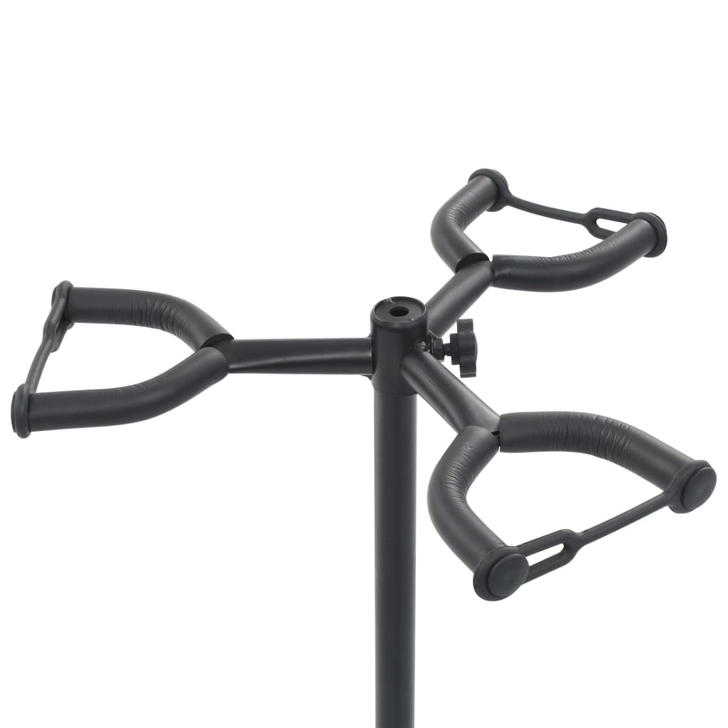8718475722052_g_en_hd_1 vidaXL Guitar Stand Black Steel - Image 2
