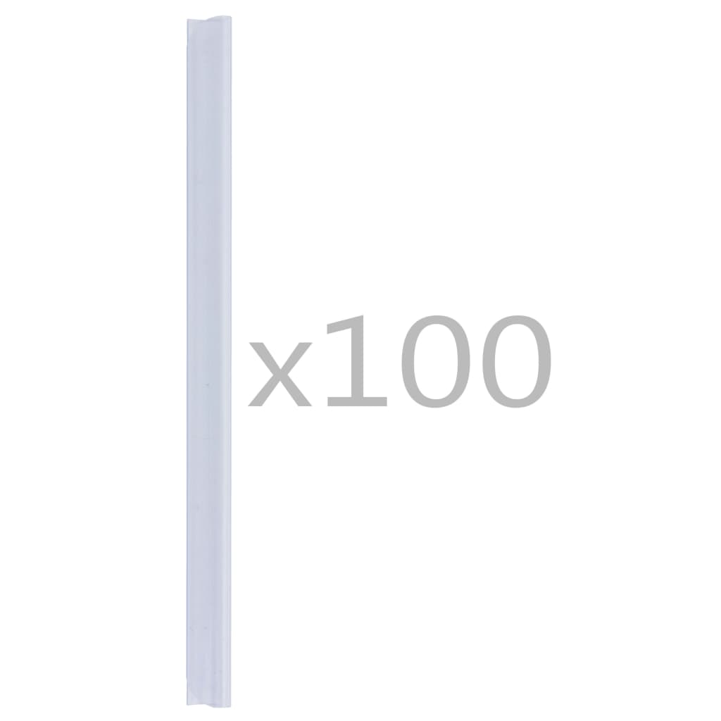 8718475722342_g_en_hd_1 vidaXL 100 pcs Fence Strip Clips PVC Transparent - Image 2