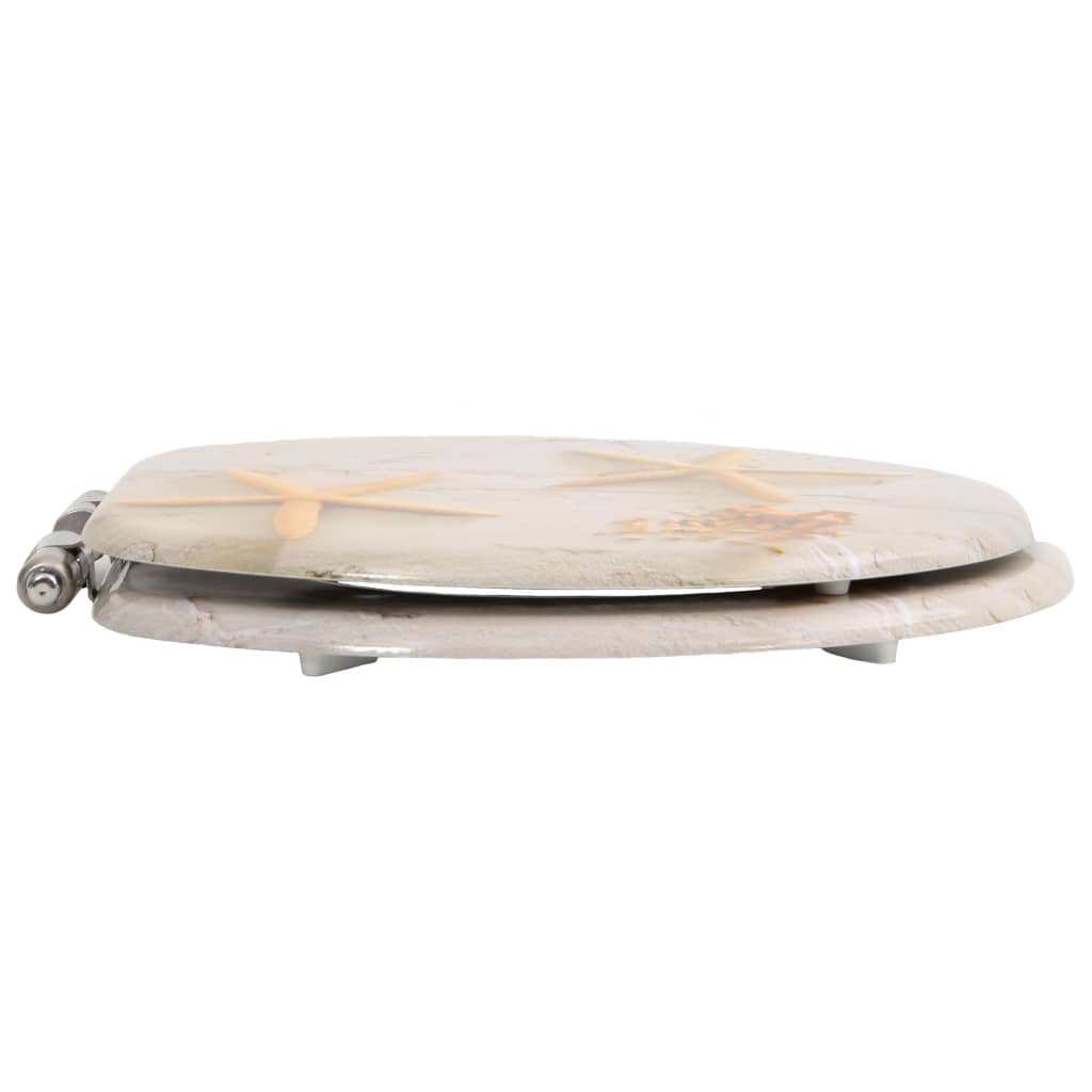8718475722816_g_en_hd_3 vidaXL WC Toilet Seat with Soft Close Lid MDF Starfish Design - Image 4