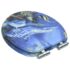 vidaXL WC Toilet Seat with Soft Close Lid MDF Dolphins Design - Image 4
