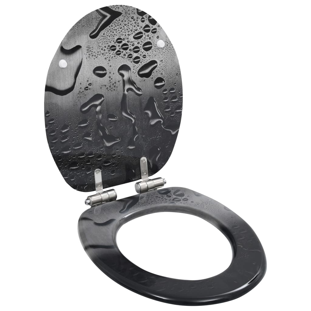 8718475722854_a_en_hd_1 vidaXL WC Toilet Seat with Soft Close Lid MDF Water Drop Design - Image 1
