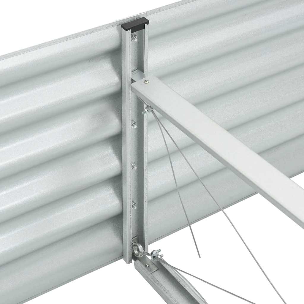 8718475723172_g_en_hd_5 vidaXL Garden Raised Bed 320x80x44 cm Galvanised Steel Silver - Image 7
