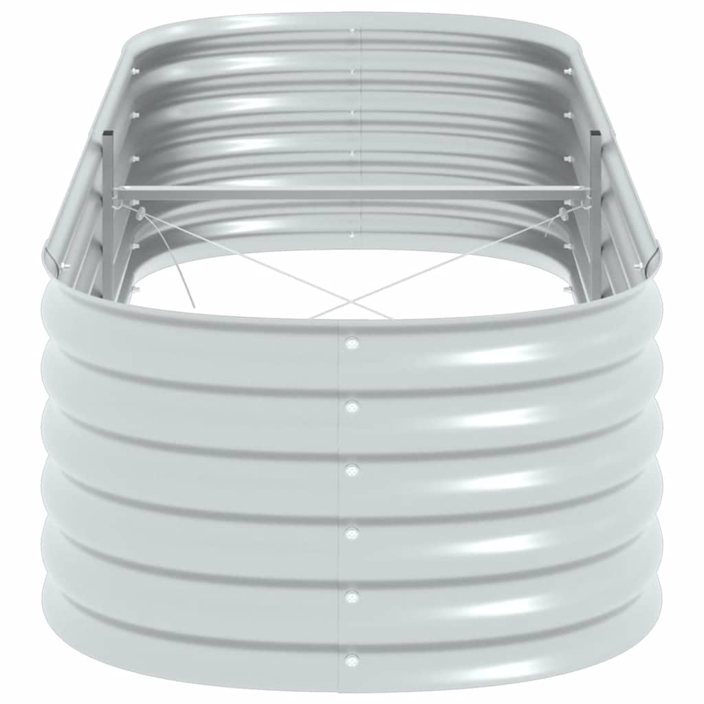 8718475723189_g_en_hd_3 vidaXL Garden Raised Bed 240x80x44 cm Galvanised Steel Silver - Image 5
