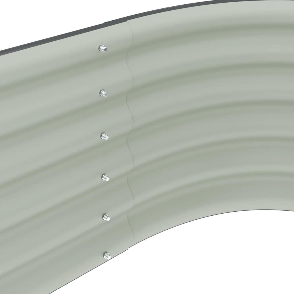 8718475723271_g_en_hd_5 vidaXL Garden Raised Bed 320x80x44 cm Galvanised Steel Grey - Image 7