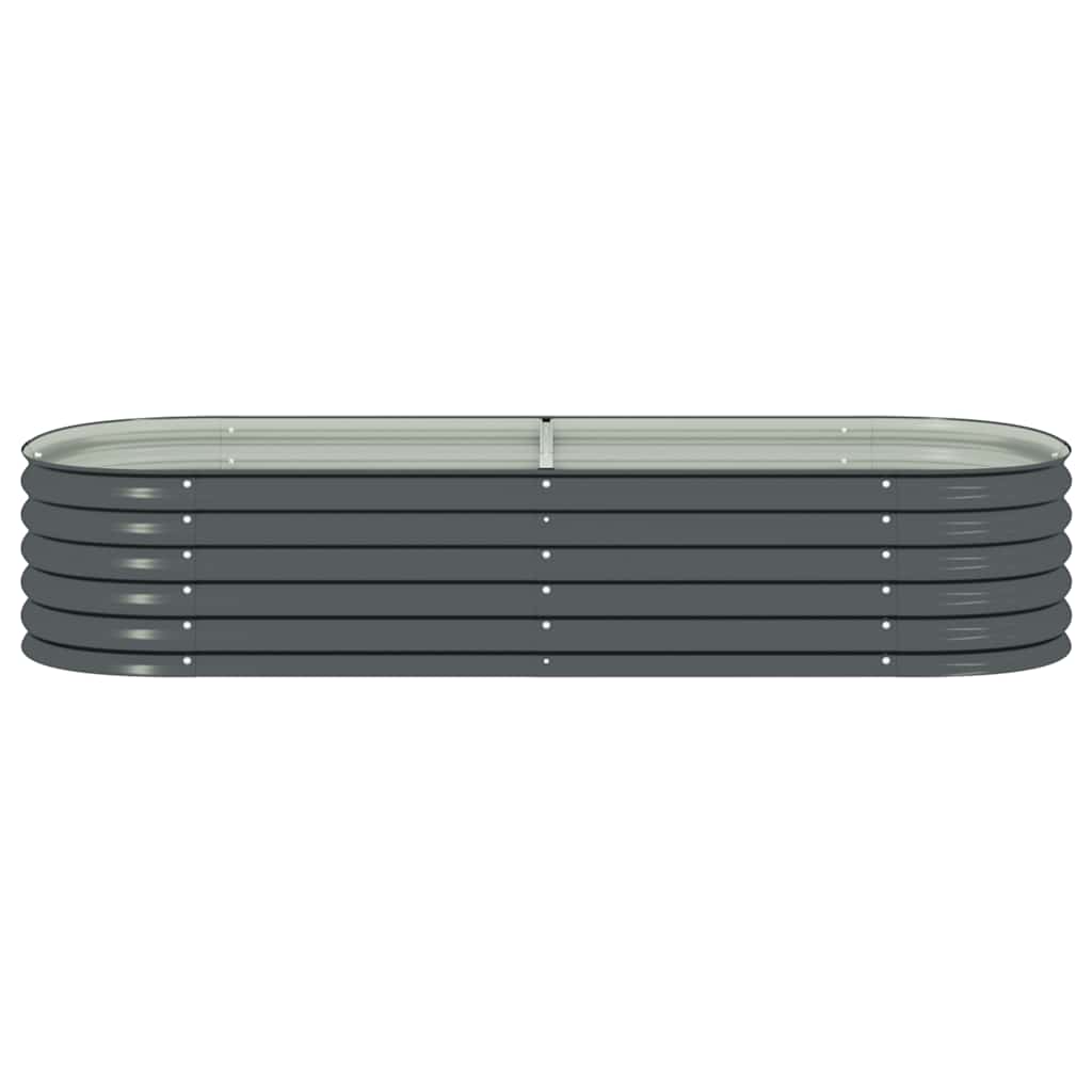 8718475723288_g_en_hd_3 vidaXL Garden Raised Bed 240x80x44 cm Galvanised Steel Grey - Image 5