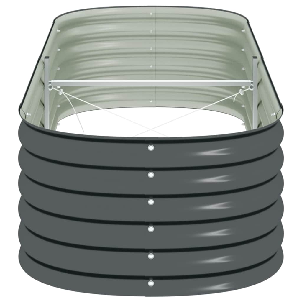 8718475723288_g_en_hd_4 vidaXL Garden Raised Bed 240x80x44 cm Galvanised Steel Grey - Image 6
