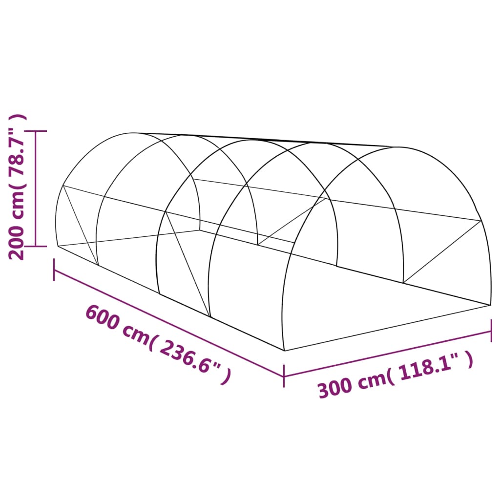 8718475723417_g_en_hd_10 vidaXL Greenhouse 18 m² 600x300x200 cm - Image 12
