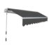 vidaXL Folding Awning Manual Operated 300 cm Anthracite - Image 2